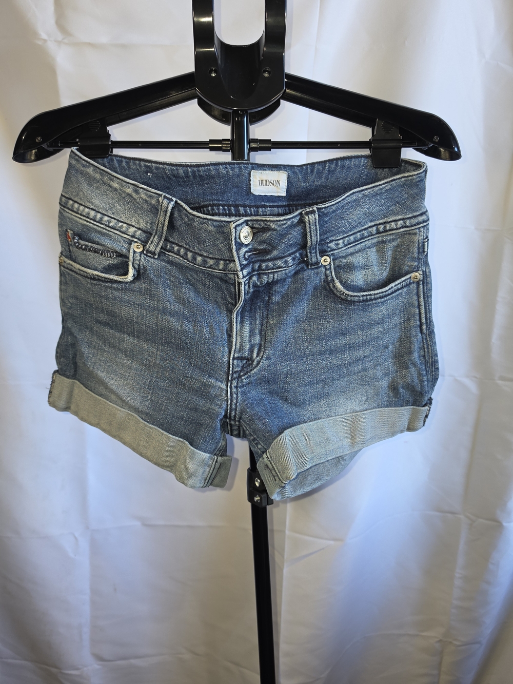 Hudson Los Angeles Denim Cuffed Shorts